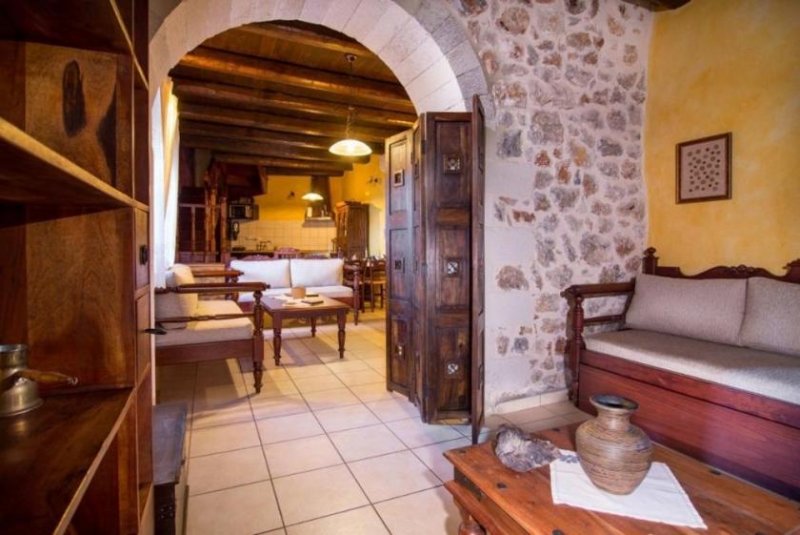 Samonas Kreta, Samonas: Steinvilla mit Meer- und Bergblick zu verkaufen Haus kaufen